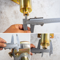 Pompe de surpression de frein à air de type disque haute performance, construction robuste pour chargeuses sur pneus et pièces de machines de construction