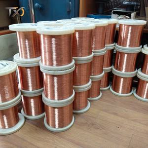 أفضل سعر لفائف النحاس النقي الأسلاك الكهربائية النحاس المينا 10 سلك النحاس لكابل - Product Image 6