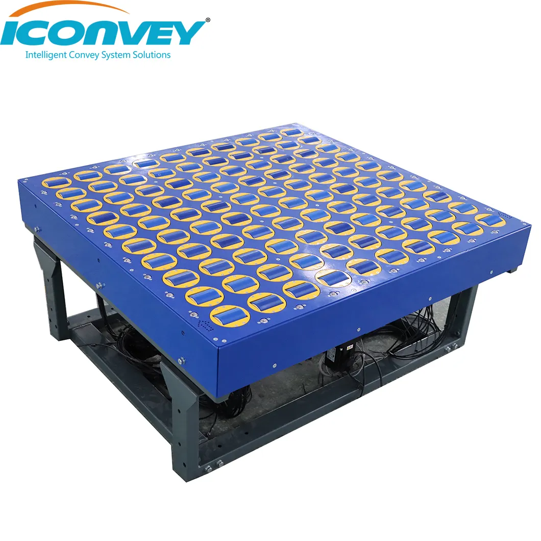 Iconvey Intelligent Sorteersysteem Product Balanswiel Sorteerder Fabriek Wiel Sorteerder Transportband