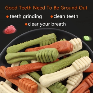 ของเล่นสำหรับสุนัขสัตว์เลี้ยงเคี้ยวกระดูกรักษารสชาติของเนื้อสุนัขของเล่นรูปทรงกระดูกฟันฝึกอาหารสุนัขเคี้ยวกระดูก - Product Image 6