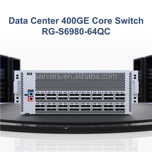 RG-S6980-64QC 64-पोर्ट 400gge डेटा सेंटर कोर स्विच 4 ru 1000 एमबीपीएस पॉई का प्रबंधन करने वाला टेरानेट 2.5 गिग रेसेउ 64 पोर्ट स्विच - Product Image 2