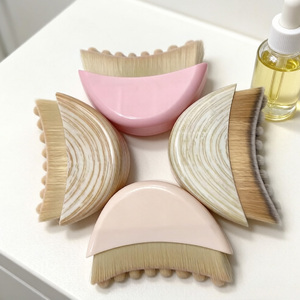 Pennello Professionale di Lusso per <span class=keywords><strong>Contorno</strong></span> Viso, Personalizzabile con Logo, per Fondotinta Liquido e in <span class=keywords><strong>Crema</strong></span>, Prezzo di Fabbrica OEM - Product Image 3