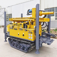 Meilleur Prix CE – Nouvelle Machine de Forage Hydraulique Tout-Terrain sur Chenilles pour Puits d'Eau, Profondeur 300m, Portable