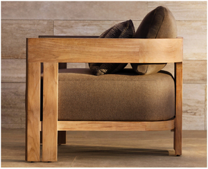 Schlussverkauf Teakholz Restaurantstuhl <span class=keywords><strong>Matira</strong></span> Teak-Lounge-Stühle antiker gebogener Holz-Rückenstuhl - Product Image 2