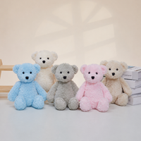 Lot de Peluches Adorables Lapins et Ours en Peluche Multicolores et Tailles Variées – Jouets Doux en Peluche pour Enfants, Idéal Cadeau d'Anniversaire