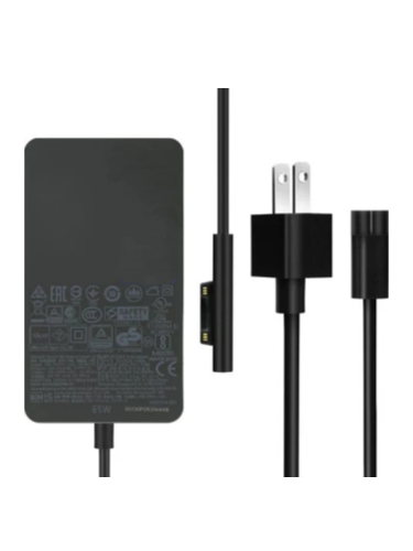 Genuine 65W Charger for Microsoft Surface Pro 4 5 6 7 8 9 X / Book 15V 4A Pro 7/6/5/4/3/X Surface Book /Go