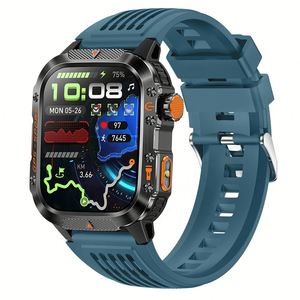 GPS <b>Smart</b> Watch HT36 2.01 Inch HD Screen LED Flashlight BT Call Heart Rate Blood Oxygen Health Monitoring AI Voice Assistant - Product Image 6