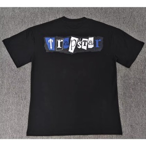 Camiseta de Cuello Redondo de Manga Corta para Hombre y Mujer, Estilo Urbano, Estampada, 100% Algodón, Transpirable y Holgada - Product Image 6