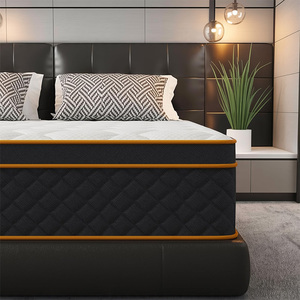 Twin King Colchones Matelas Knitted Fabric Vacuum Rolled Compressed Memory Foam Double Pocket Spring <b>Mattress</b> Matratze Custom 02 - Product Image 1