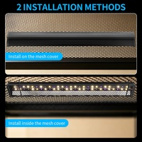 Lampe LED en plastique transfrontalière pour terrarium de dragon barbu, lumière UV, supplément de calcium pour reptiles, pour gecko, lézard et basking des solaires