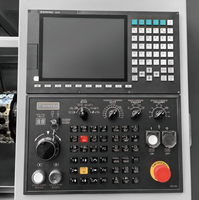 Tour CNC Fanuc à banc incliné, double broche, centre de tournage 3 axes, automatique, pour usinage de métaux de moyenne intensité