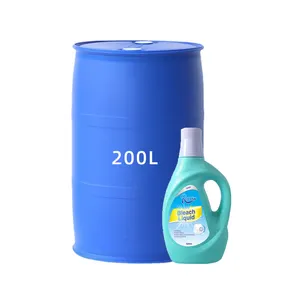 OEM Factory Price 200L barrels Cheap Bleach Liquid Household Items for thick clothes disinfect and deodorization