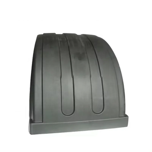 Usine en Chine en plastique inoxydable alliage d'aluminium <span class=keywords><strong>remorque</strong></span> de camion-citerne double roue garde-boue garde-boue vente à travers le monde - Product Image 1