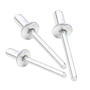 10 pièces/sac Rivets aveugles en acier au carbone et en fer à tête ronde M3-M6.4, différentes tailles, norme GB12618, grade 4.8, modèle T-12618 - Product Image 3