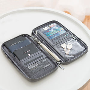 रचनात्मक वाटरप्रूफ दस्तावेज़ मामला गर्म यात्रा आवश्यक बटुए परिवार पासपोर्ट धारक यात्रा प्रमाण पत्र बैग - Product Image 2