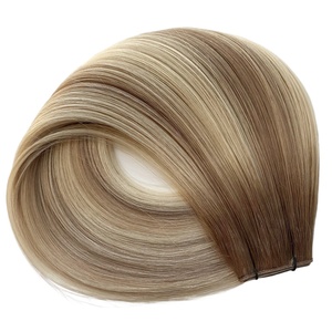 Venta al por mayor de doble dibujado Genius Weft Extensiones de cabello humano Extensiones - Product Image 4