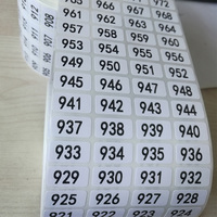 Étiquettes adhésives thermiques directes de haute qualité, 10 000 pièces/rouleau, marquées, blanches, personnalisées, imperméables, en papier, pour codes-barres et expédition