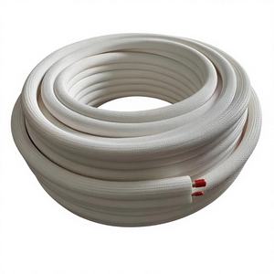 Pièces de <span class=keywords><strong>cuivre</strong></span> pré-isolées pour climatisation : Ensemble de conduites en <span class=keywords><strong>cuivre</strong></span> isolées, tube de raccordement et raccords pour CVC et réfrigération commerciaux - Product Image 1