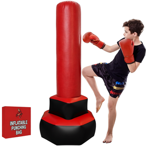 Saco <span class=keywords><strong>de</strong></span> Boxeo <span class=keywords><strong>De</strong></span> <span class=keywords><strong>Jure</strong></span> Fitness <span class=keywords><strong>de</strong></span> Alta Resistencia <span class=keywords><strong>de</strong></span> 4 Pies - Cadena <span class=keywords><strong>de</strong></span> Acero Inoxidable Resistente, Tela <span class=keywords><strong>de</strong></span> Poliéster Duradera, Relleno Reciclado |   Boxeo - Product Image 4