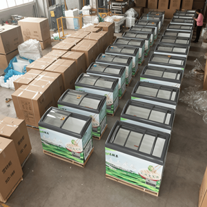 <span class=keywords><strong>Congélateur</strong></span> <span class=keywords><strong>horizontal</strong></span> à porte vitrée verticale pour mini-sucettes glacées, idéal pour les magasins de proximité - Meilleures ventes - Product Image 6