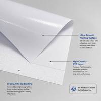 Bannière Flex Premium Enduite Rétroéclairée Haut de Gamme pour Centres Commerciaux, Toile de Fond Scénique et Solution d'Affichage pour Expositions