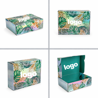 Fabricant de boîtes à courrier en carton ondulé Kraft, boîte à courrier personnalisée avec logo imprimé, emballage boutique, vente au détail, OEM, boîte à courrier en carton ondulé
