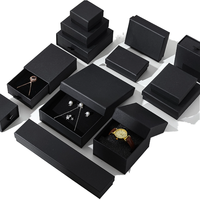 Coffret de collection de bougies de luxe noires Seismo personnalisées, emballages recyclables, boîte de rangement rigide pour bijoux
