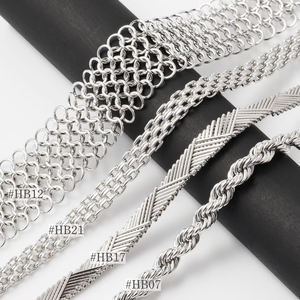 Vente en gros de collier chaîne en argent sterling 925 bijoux de mode faits à la main pour les femmes du Sri Lanka - Product Image 3