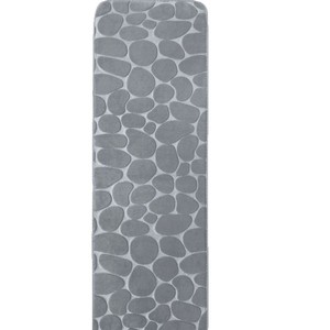 Tapis de bain Cangming en polaire corail 50x80cm absorbant et antidérapant pour salle de bain - Product Image 2
