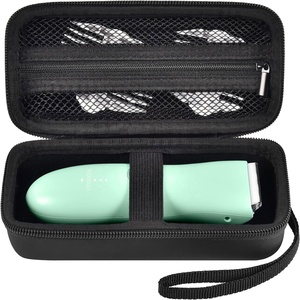 Funda de Eva dura personalizada para Meridianos, cortadora de pelo eléctrica por debajo de la correa, organizador de almacenamiento de afeitadora corporal para MANSPOT, Groin - Product Image 1