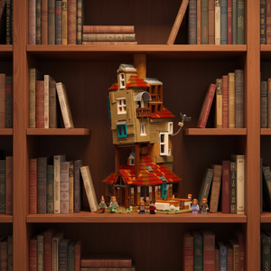 Set di 40 Blocchi di Costruzione in Plastica, Kit Fai-da-Te per Serie Fantasy, Collezione Life, Giocattolo Educativo per Ragazzi, Modello da Assemblare, Regalo - Product Image 4