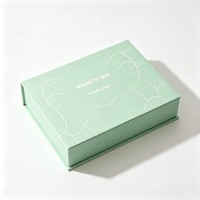 Boîte cadeau magnétique personnalisée pour papeterie, cahier, fête de remise de diplôme, emballage cadeau, boîte en carton de luxe haut de gamme avec fermeture magnétique
