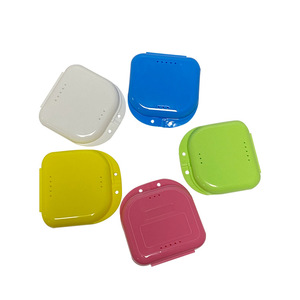 Estuche dental, soporte para aparatos dentales, caja para retenedores, caja para guardar dientes, soporte para dentaduras postizas, venta al por mayor del fabricante. - Product Image 4