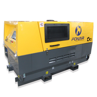 Compresseur d'air à vis portable, pour le perçage des minéraux, de style chinois, 10 bars, 52kw, 185 CFM