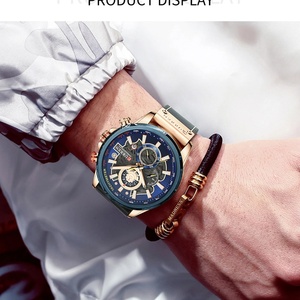 Montre pour homme Curren 8380, élégante et luxueuse, à quartz, multifonctionnelle, étanche, avec calendrier lumineux, Reloj Hombre - Product Image 3