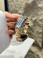 Bracelet en cuir véritable souple et respirant avec boucle ardillon pour Mi Band 10/9/8 – Confort et style cowboy