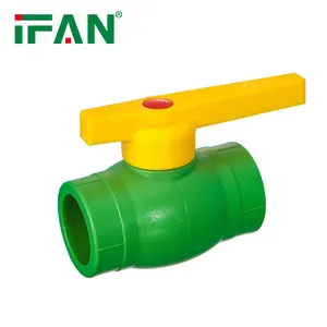 IFAN快速交货OEM建筑注射PPR管和配件铁芯PPR球阀