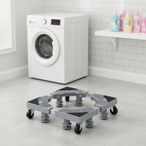Base de Plástico Totalmente Automática para Refrigerador y Secadora, Bandeja de Almacenamiento para Piezas de Lavadora Manual - Product Image 2