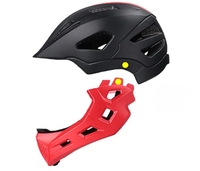 Casque intégral double sport personnalisé CE/CPSC pour enfants, pour vélo et moto tout-terrain, protection VTT