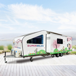 Remolque Multifuncional Sin Motor para Viajes de Vacaciones en Sitios Turísticos, Remolque Móvil de Tracción para Exteriores - Product Image 2