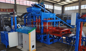 آلة صنع الطوب الخرساني المتشابك الأوتوماتيكية بالكامل، ماكينة صنع بلاط الرصف والحجر مع مكونات PLC الأساسية والقوالب - Product Image 5