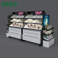 Présentoir en verre de stand de parfum, 1 pièce, pour intérieur, mini magasin