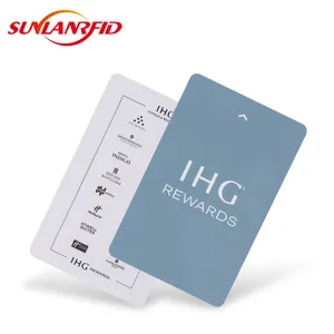 بطاقة فندق SUNLANRFID مخصصة Mhz MIFARE الكلاسيكية 1K/MIFARE الكلاسيكية 4K NFC