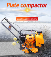 Vente Flash : Compacteur à plaque vibrante certifié CE, moteur essence, pour le compactage du sol dans les travaux de construction et routiers