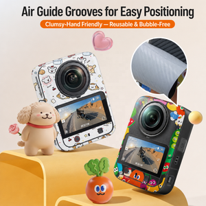 Pour DJI Osmo 360 II, <span class=keywords><strong>film</strong></span> vinyle 3M pour <span class=keywords><strong>le</strong></span> corps entier, sans colle, autocollant amovible, imperméable, résistant aux rayures, facile à installer - Product Image 3