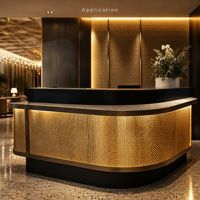 Maille métallique décorative en acier inoxydable 304 316, finition laiton PVD, écran tissé pour revêtement mural intérieur extérieur
