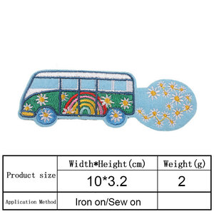 Broderie florale mixte Patch en PVC souple Décoration de vêtements Tissu de broderie papillon Patch de <span class=keywords><strong>lettre</strong></span> de l'<span class=keywords><strong>alphabet</strong></span> - Product Image 5