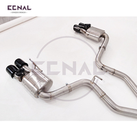 Système d'échappement Catback à soupape électronique haute performance en acier inoxydable Ecnal pour Ford Mustang GT V8 5.0L 2012-2023