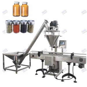 Automatic Spice Powder Packaging Filling Machine Cans Bottling Filler Spices Packing Machine