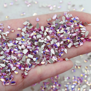 OLeeya-breloques de luxe K9 Flatback strass pour ongles, bijoux diamants, pierres 3D, décoration, Nail Art - Product Image 5